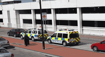 Airport police cars Airport police cars