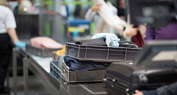 bags in trays at security dublin airport bags in trays at security dublin airport