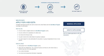 esta Application form for US Entry esta Application form for US Entry