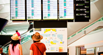 Flight Departures Display Board Flight Departures Display Board