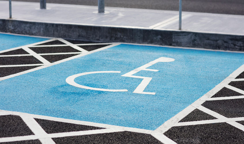 Car-Parks-Reduced-Mobility-Space-Red-Express-Large Car Parks Reduced Mobility Space Red Express Large