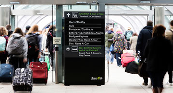 car rentals signage dublin airport car rentals signage dublin airport